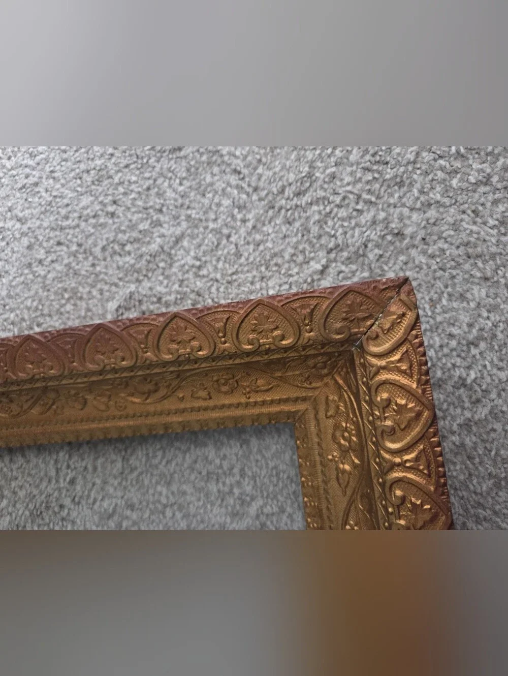 Vintage Gold Hollywood Regency Wood Frame